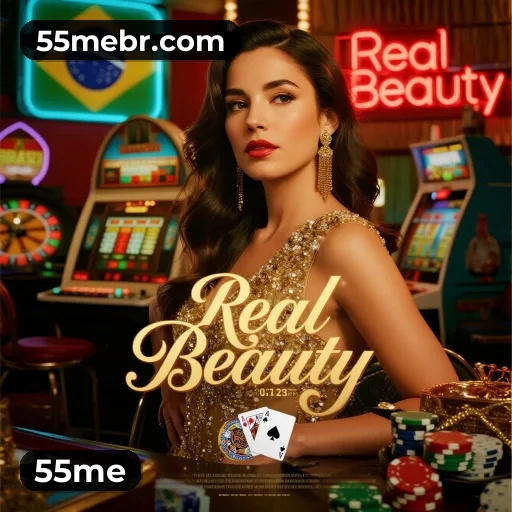 Catálogo 55me com mais de 3.100 jogos — Pragmatic Play, Evolution, NetEnt e fornecedores certificados