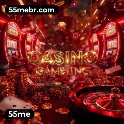 Catálogo 55me com mais de 3.100 jogos — Pragmatic Play, Evolution, NetEnt e fornecedores certificados